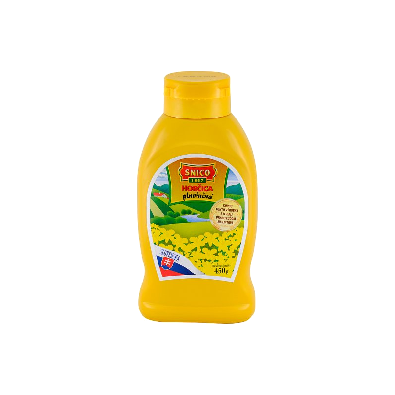 MUSTARD FULL-FAT 450g SNICO PLASTIC