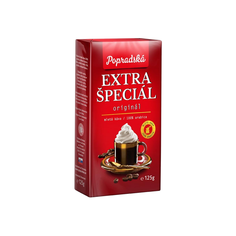 GROUND COFFEE EXTRA SPECIAL 125g POPRAD
