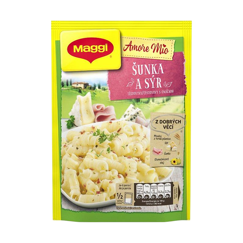 MAGGI INSTANT PASTA 146g HAM AND CHEESE