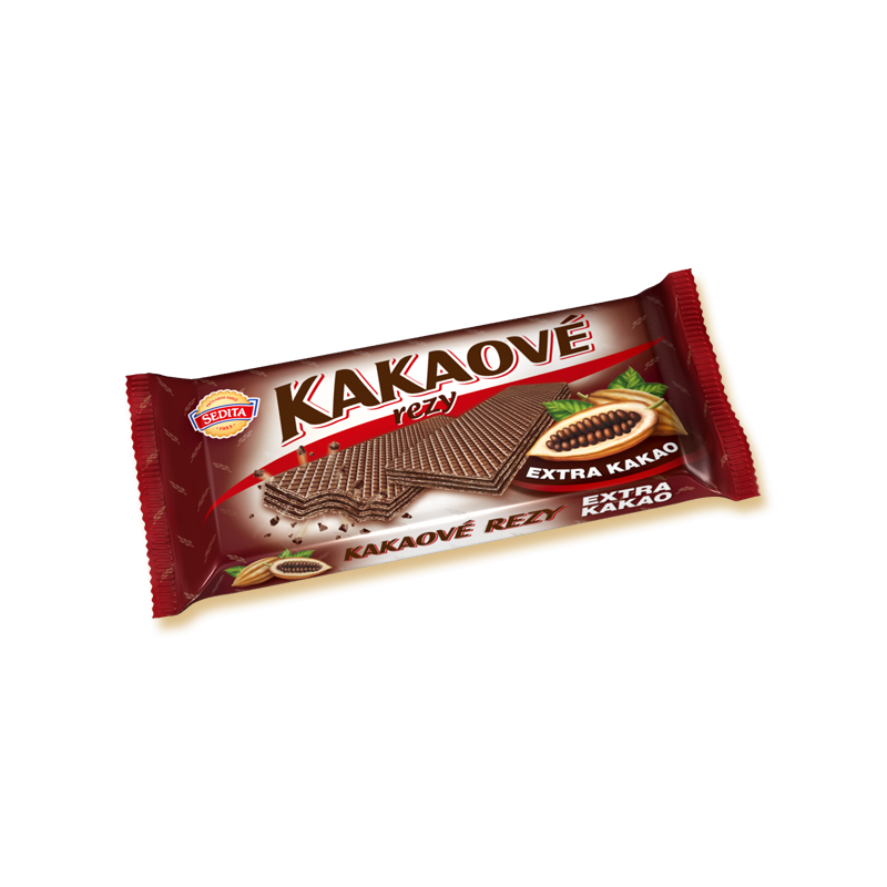 EXTRA COCOA BARS 50g - COCOA WAFERS WITH COCOA CREAM FILLING