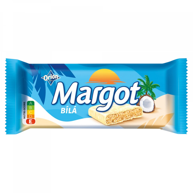 MARGOT BAR WHITE WITH COCONUT 80G