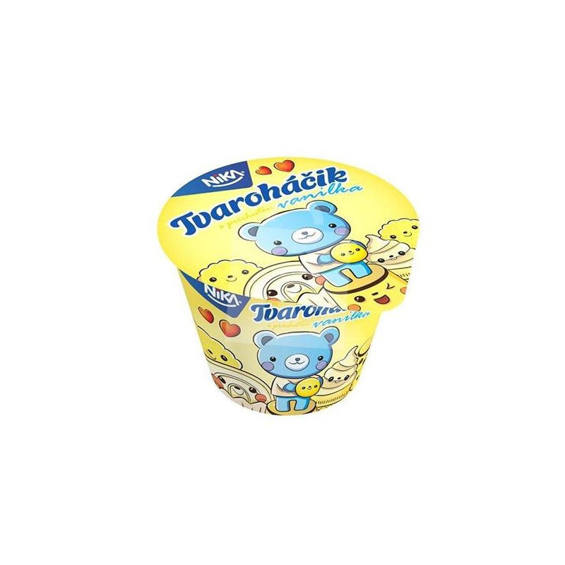 COTTAGE CHEESE VANILLA 80g NIKA