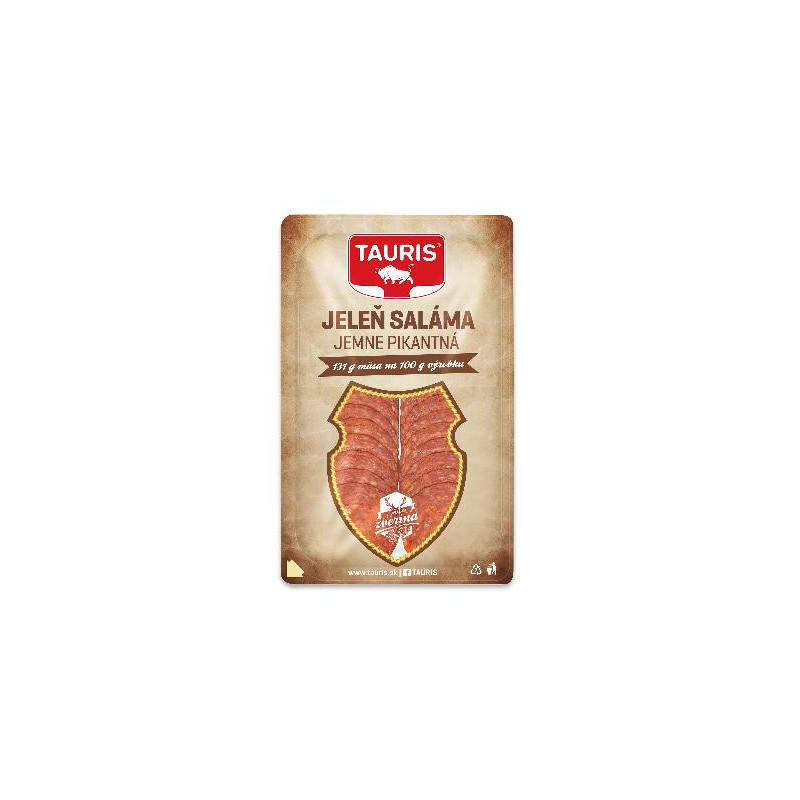 VENISON SALAMI MILDLY SPICY