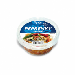 HERRING PEPPER CRACKERS 140g