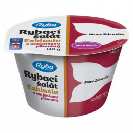 FISH SALAD EXKLUSIV WITH MAYONNAISE SAUCE SPICY 140g
