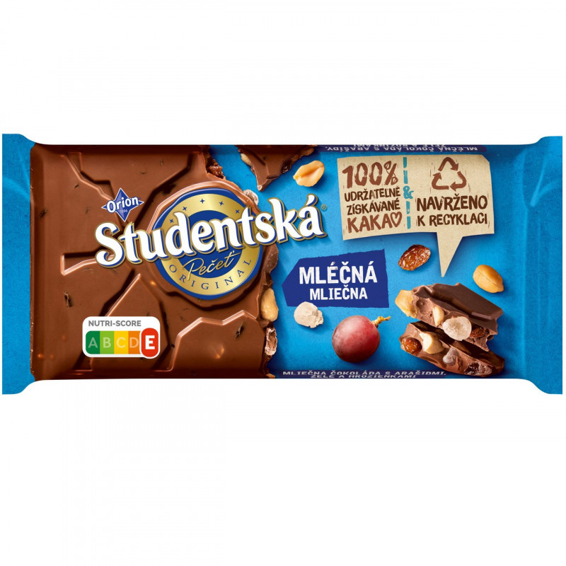 CHOCOLATE STUDENTS SEAL MILK 170G