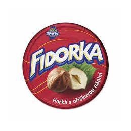 FIDORKA DARK CHOCOLATE WITH HAZELNUTS 30G