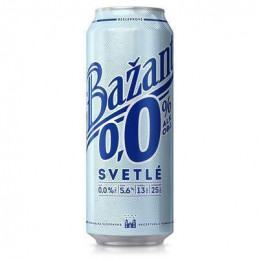 ZLATÝ BAŽANT 0,0% NON ALCOHOLIC BEER 0,5L CAN