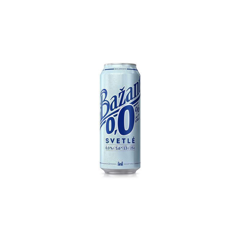 ZLATÝ BAŽANT 0,0% NON ALCOHOLIC BEER 0,5L CAN