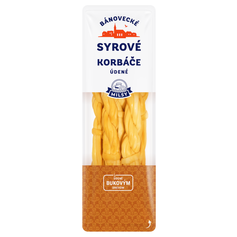 BANOVECKE CHEESE BRAIDED CHEESE SMOKED 100G