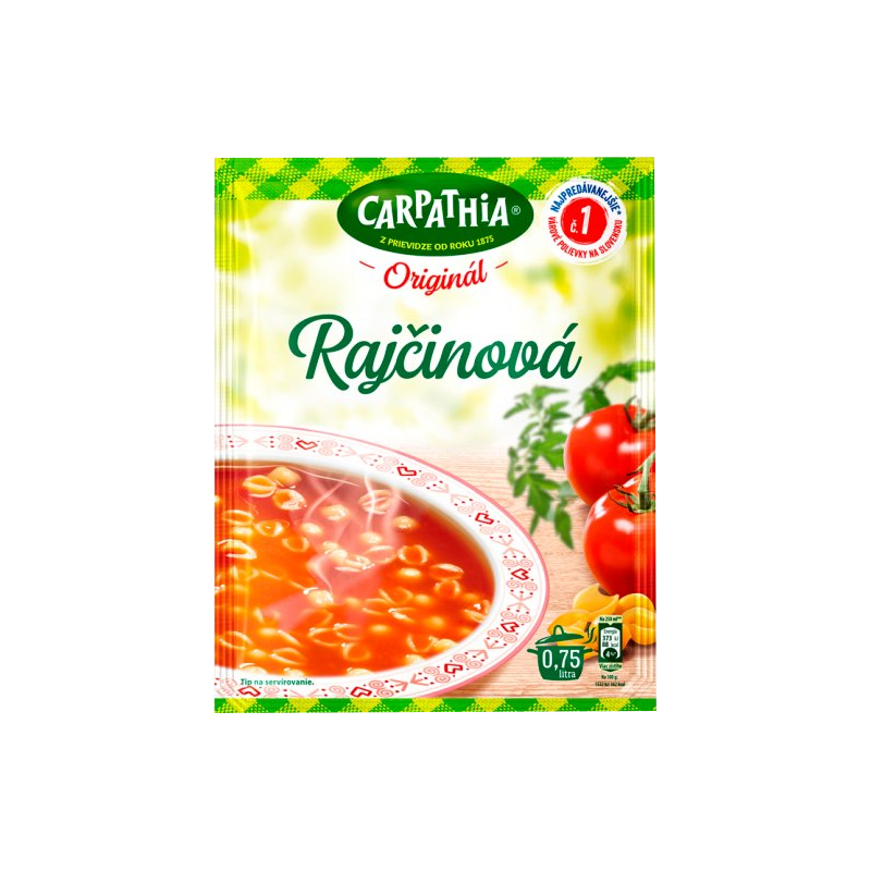TOMATO SOUP ORIGINAL 73g CARPATHIA